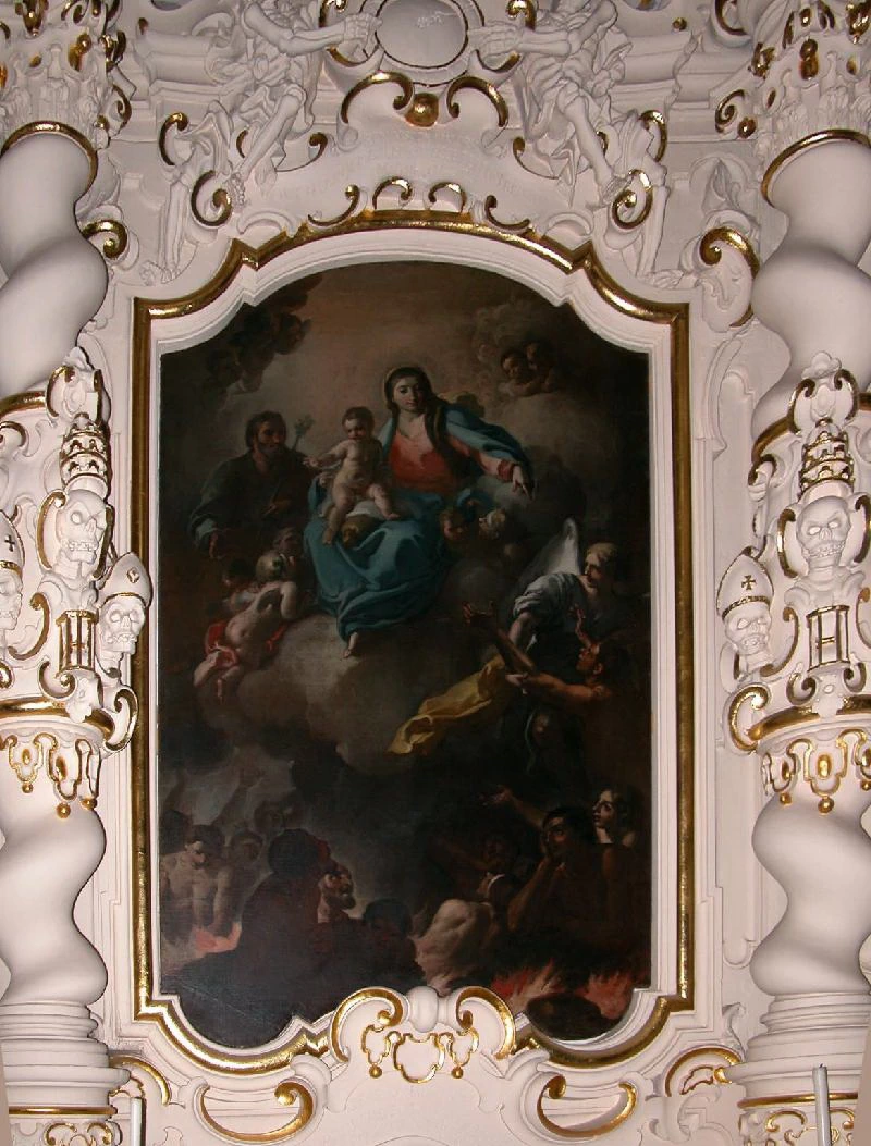 Dipinto delle Anime Sante del Purgatorio